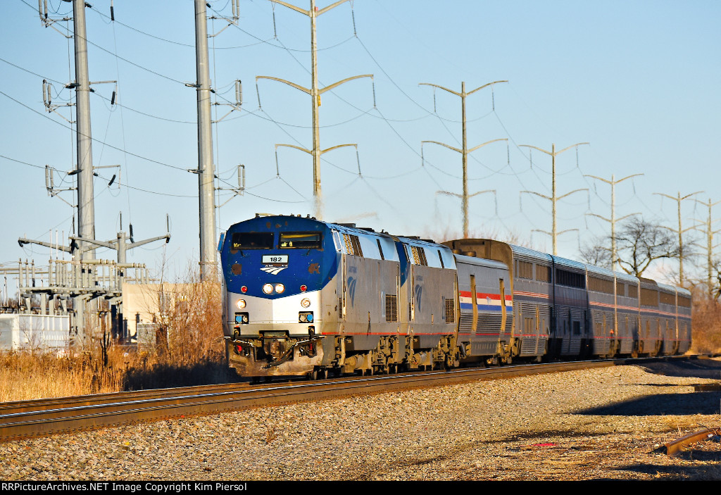 AMTK 182 Train #5 California Zephyr